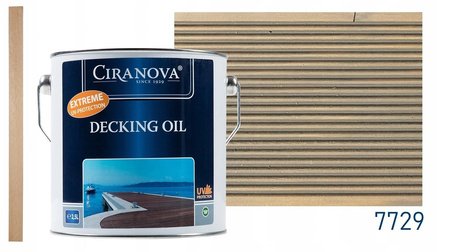 Ciranova Decking Oil 7729 Dark Grey Olej do Tarasów UV