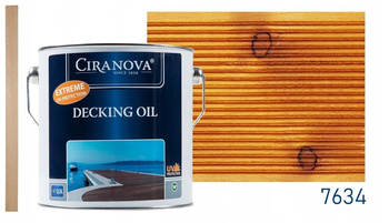 Ciranova Decking Oil 7634 Teak Olej do Tarasów UV