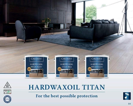 Ciranova Titan Hardwax Oil Silk 0,75L Wosk Twardy olejny