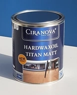Ciranova Titan Hardwax Oil Mat 0,75L Wosk Twardy olejny