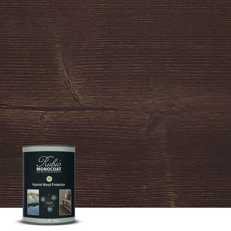 Hybrid Wood Protector Chocolate 1L Rubio Monocoat Olej do Tarasów, Elewacji, Mebli