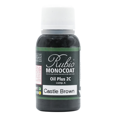 Rubio Monocoat Oil Plus 2C 20ml Castle Brown