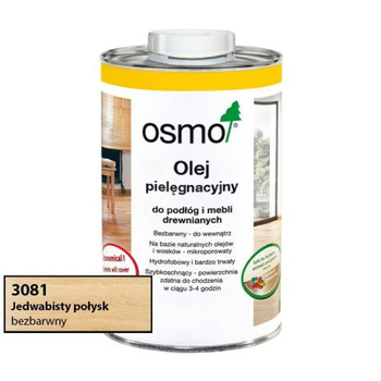 Osmo 3081 1L Olej Pielęgnacyjny Seidenmatt Połysk