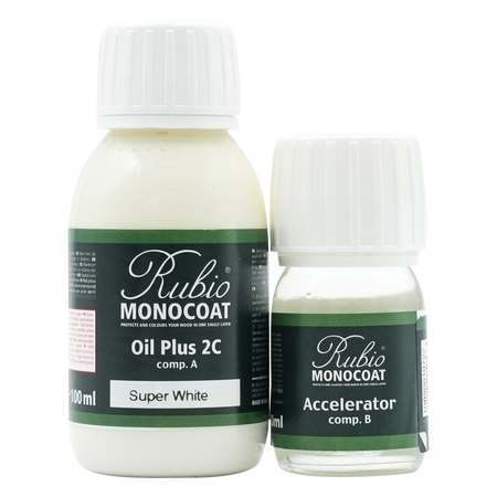 Rubio Monocoat Oil Plus 2C 130ml Super White