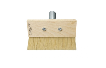 Szczotka CIRANOVA do nakładania oleju na drewno. Szerokość 150 mm