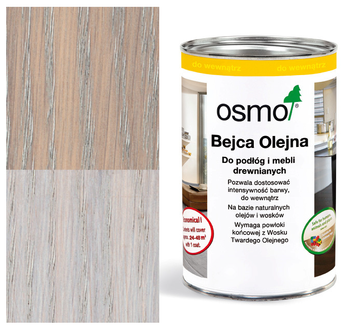 Osmo 3518 Lightgrau 1L Olej Barwiący Jasny Szary