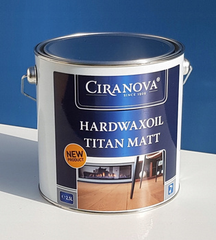 Ciranova Titan Hardwax Oil Mat 2,5L Wosk Twardy olejny