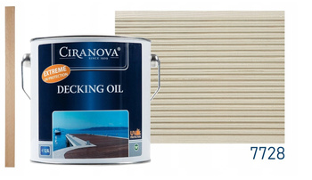 Ciranova Decking Oil 7728 Light Grey Olej do Tarasów UV