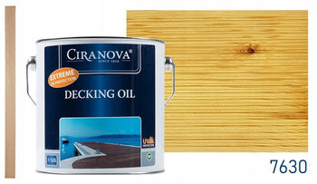Ciranova Decking Oil 7630 Clear Bezbarwny Olej do Tarasów UV