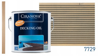 Ciranova Decking Oil 7729 Dark Grey Olej do Tarasów UV