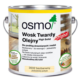Osmo 3032 Wosk Twardy Olejny 2,5L Jedwabisty Połysk
