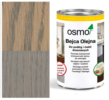 Osmo 3512 Silbergrau 1L Olej Barwiący Srebrny Szary