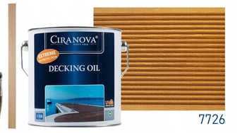 Ciranova Decking Oil 7726 Light Oak Olej do Tarasów UV